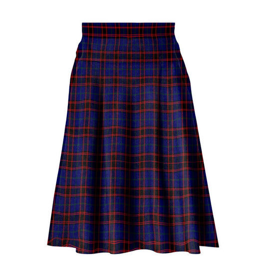 Home Modern Tartan Plaid Ladies Skirt