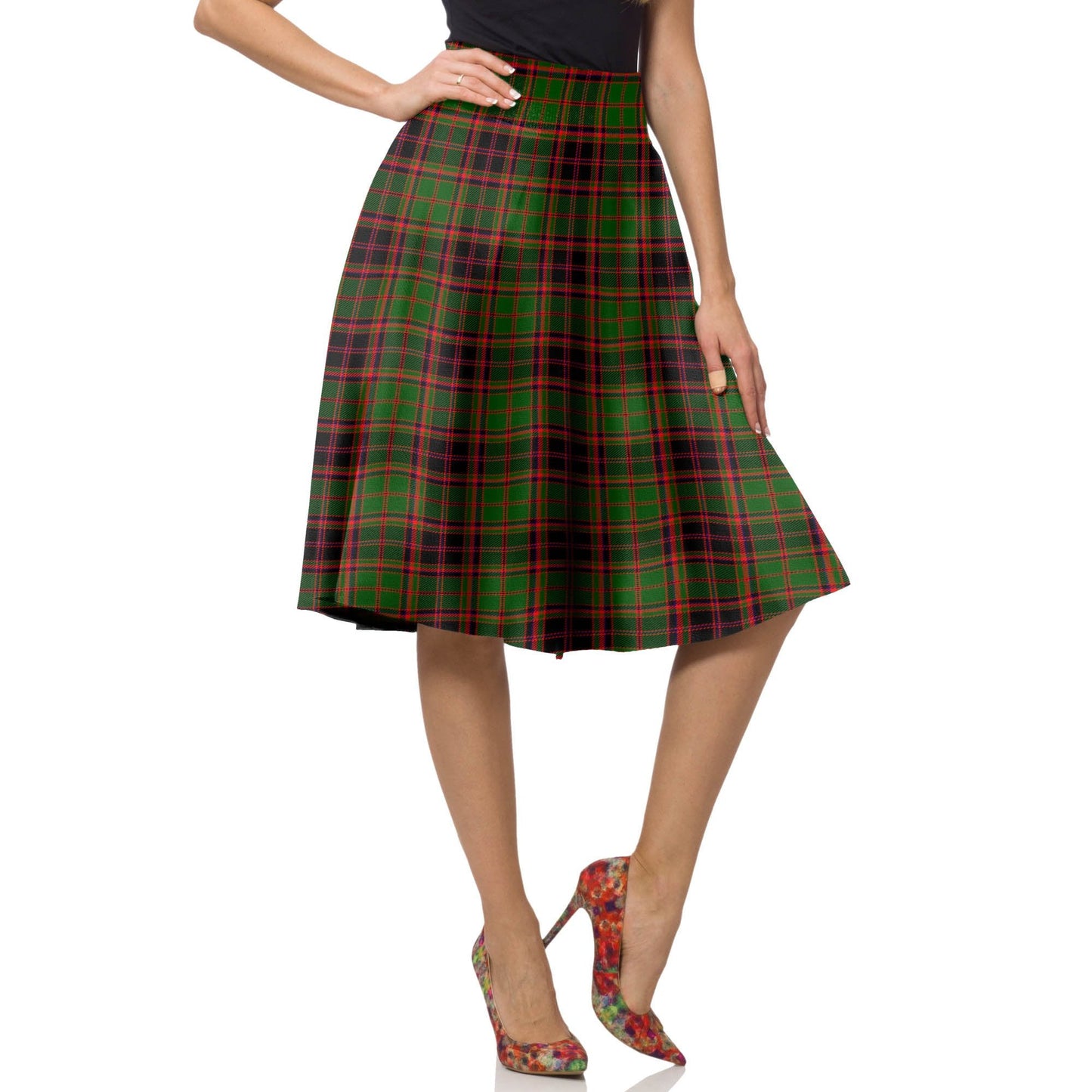 Buchan Modern Tartan Plaid Ladies Skirt