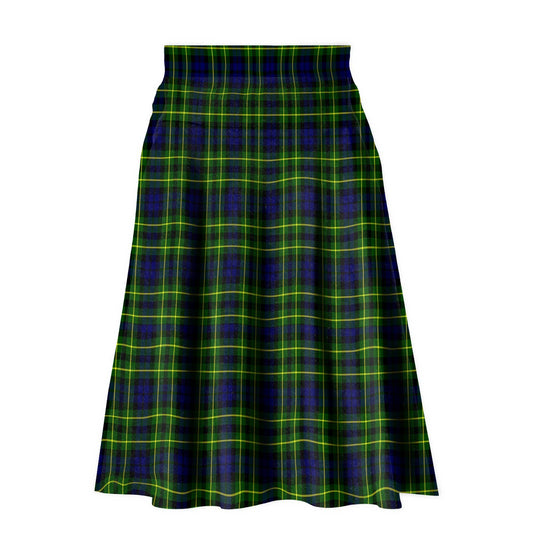 Campbell of Breadalbane Modern Tartan Plaid Ladies Skirt