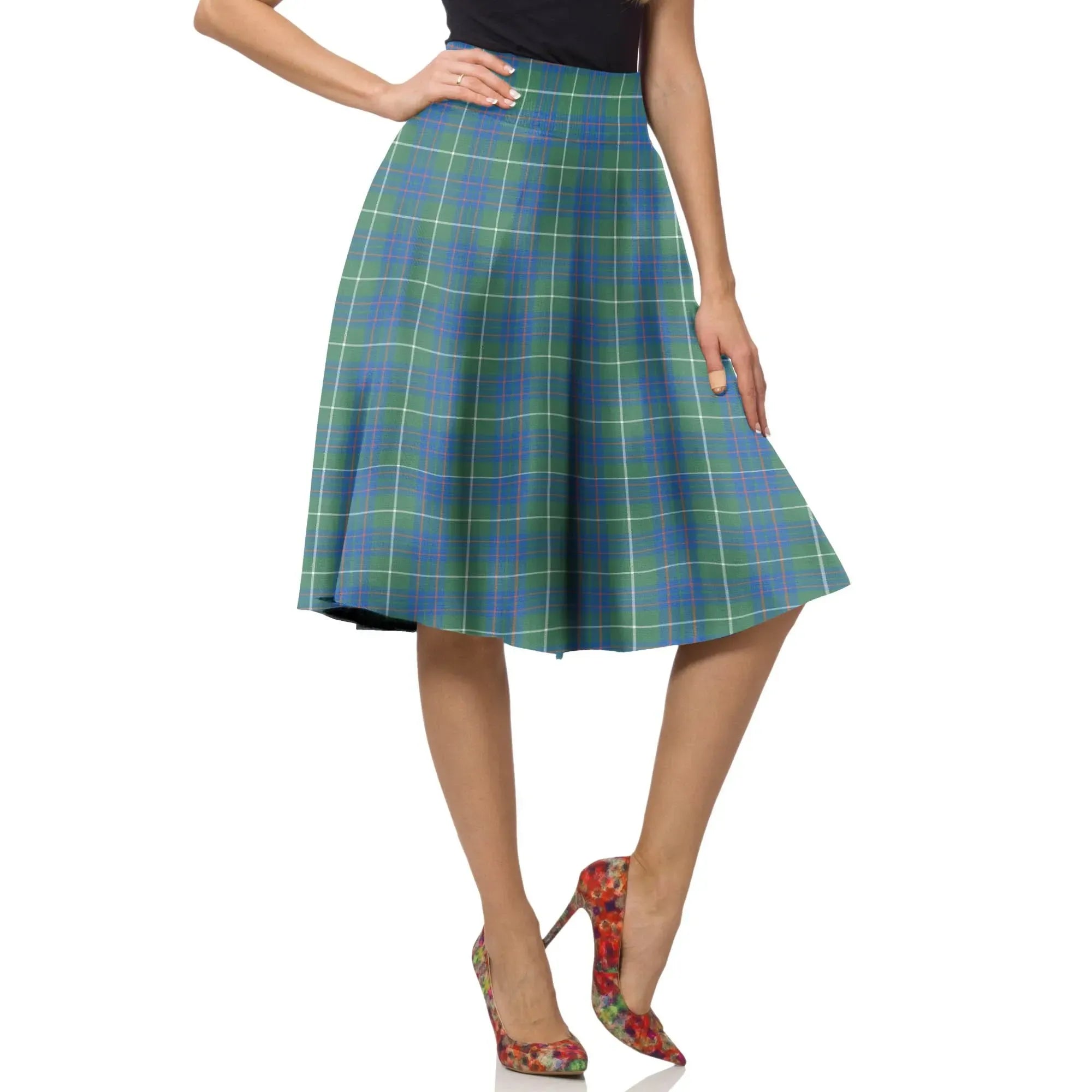 MacIntyre Hunting Ancient Tartan Plaid Ladies Skirt