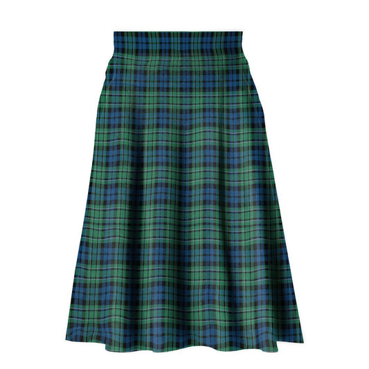 MacCallum Ancient Tartan Plaid Ladies Skirt