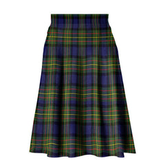 MacLaren Modern Tartan Plaid Ladies Skirt