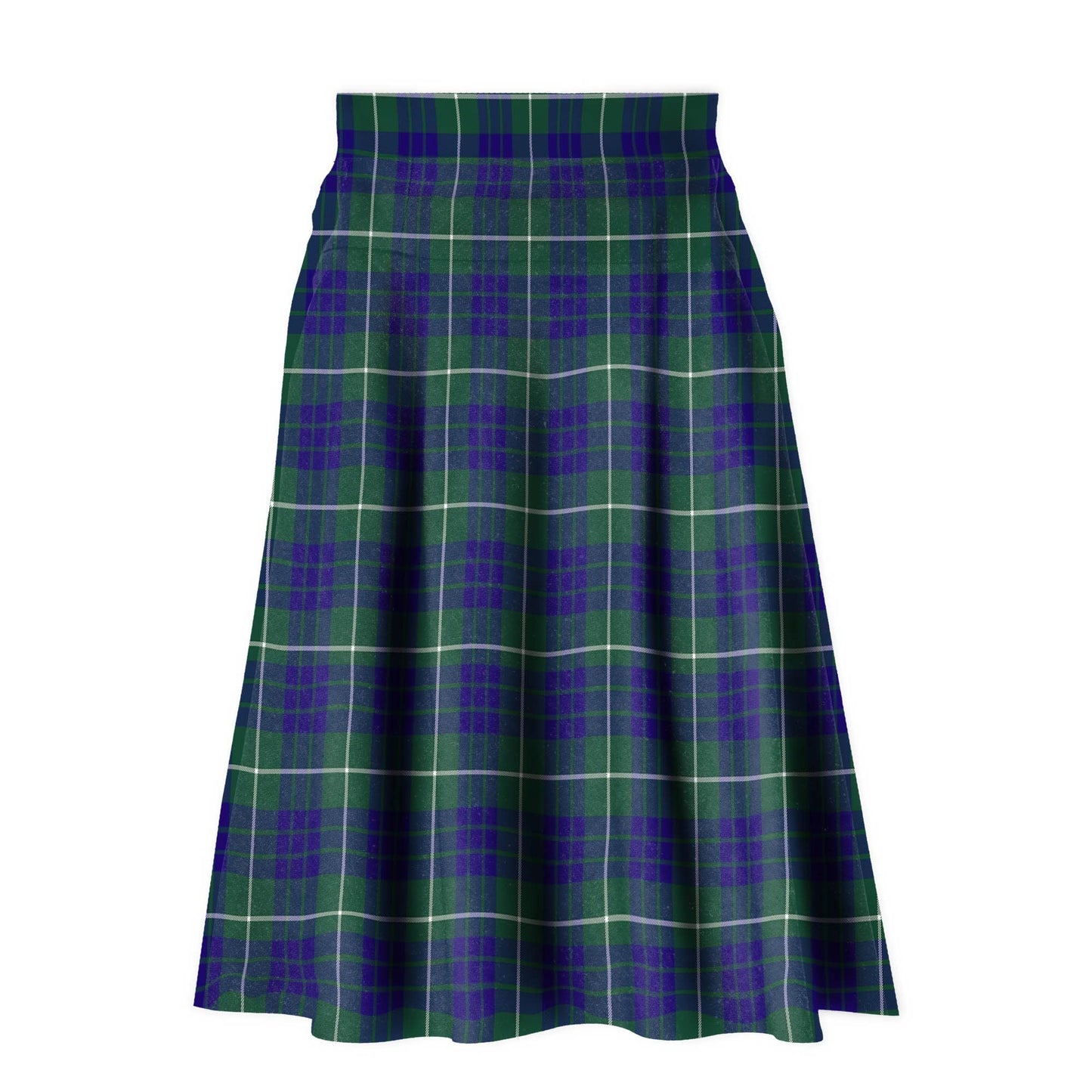 Hamilton Hunting Modern Tartan Plaid Ladies Skirt