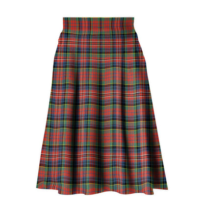 MacPherson Ancient Tartan Plaid Ladies Skirt