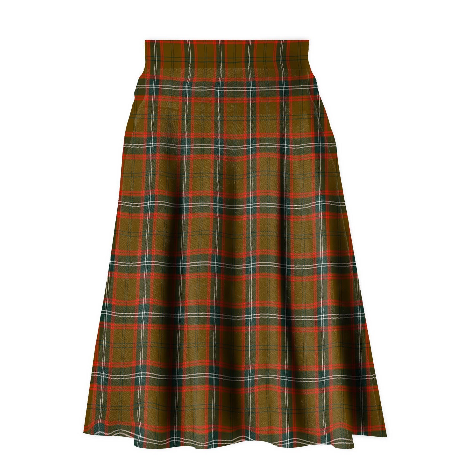 Seton Hunting Modern Tartan Plaid Ladies Skirt