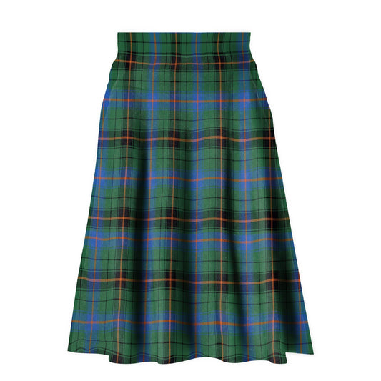 Davidson Ancient Tartan Plaid Ladies Skirt