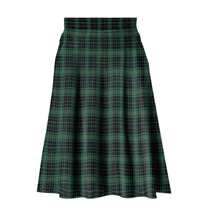 MacAulay Hunting Ancient Tartan Plaid Ladies Skirt