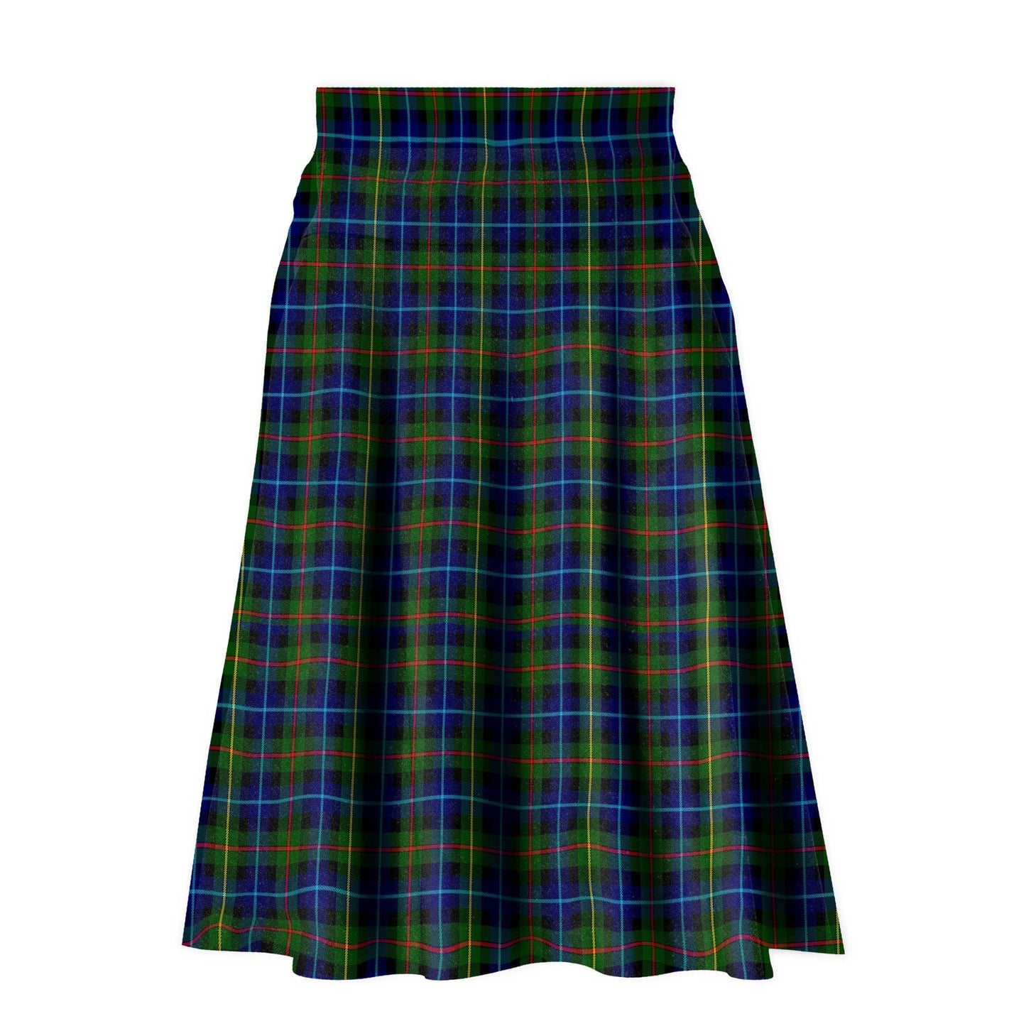 Smith Modern Tartan Plaid Ladies Skirt