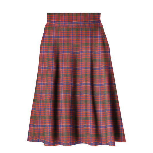 MacRae Ancient Tartan Plaid Ladies Skirt