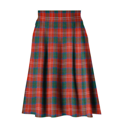 Chisholm Ancient Tartan Plaid Ladies Skirt