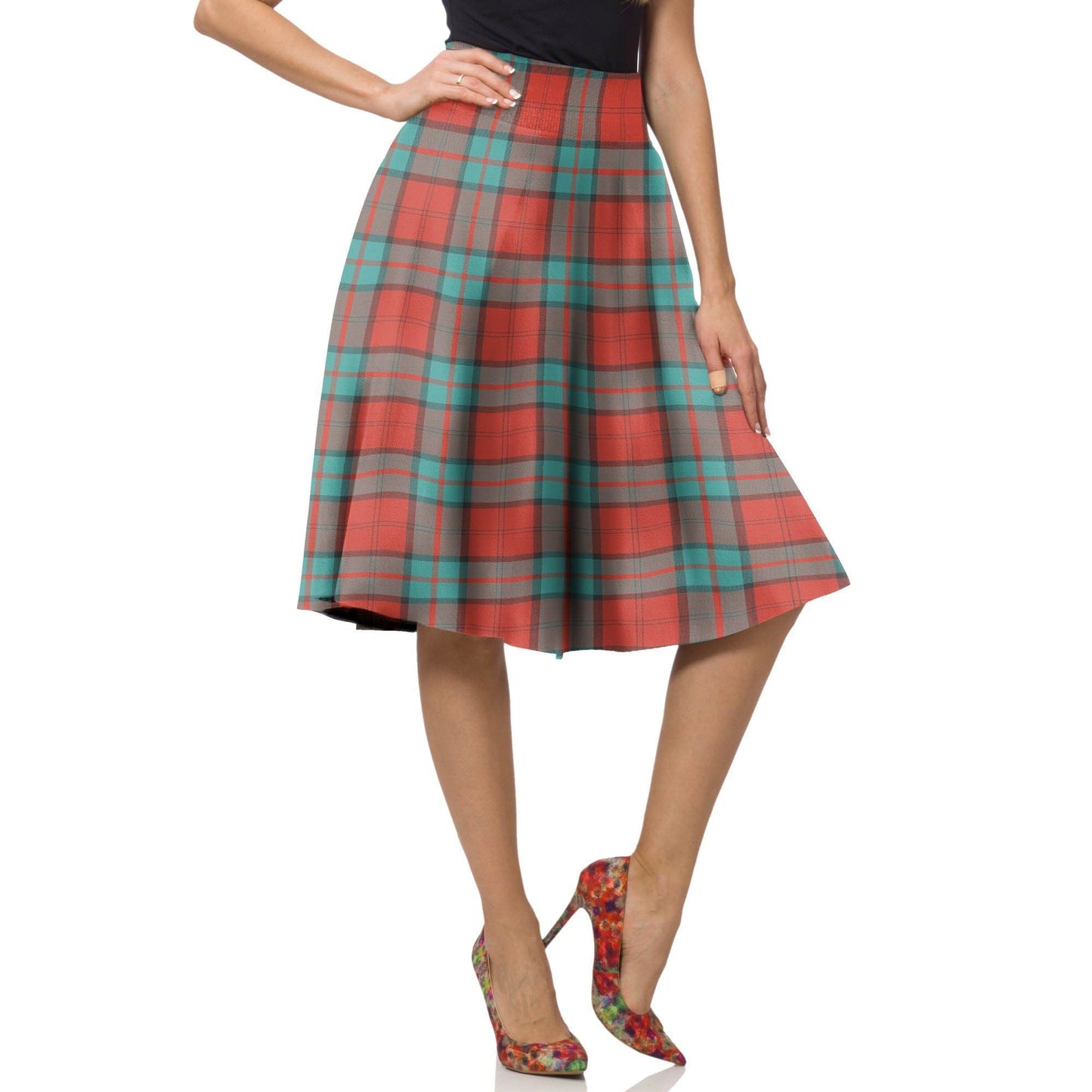 Dunbar Ancient Tartan Plaid Ladies Skirt