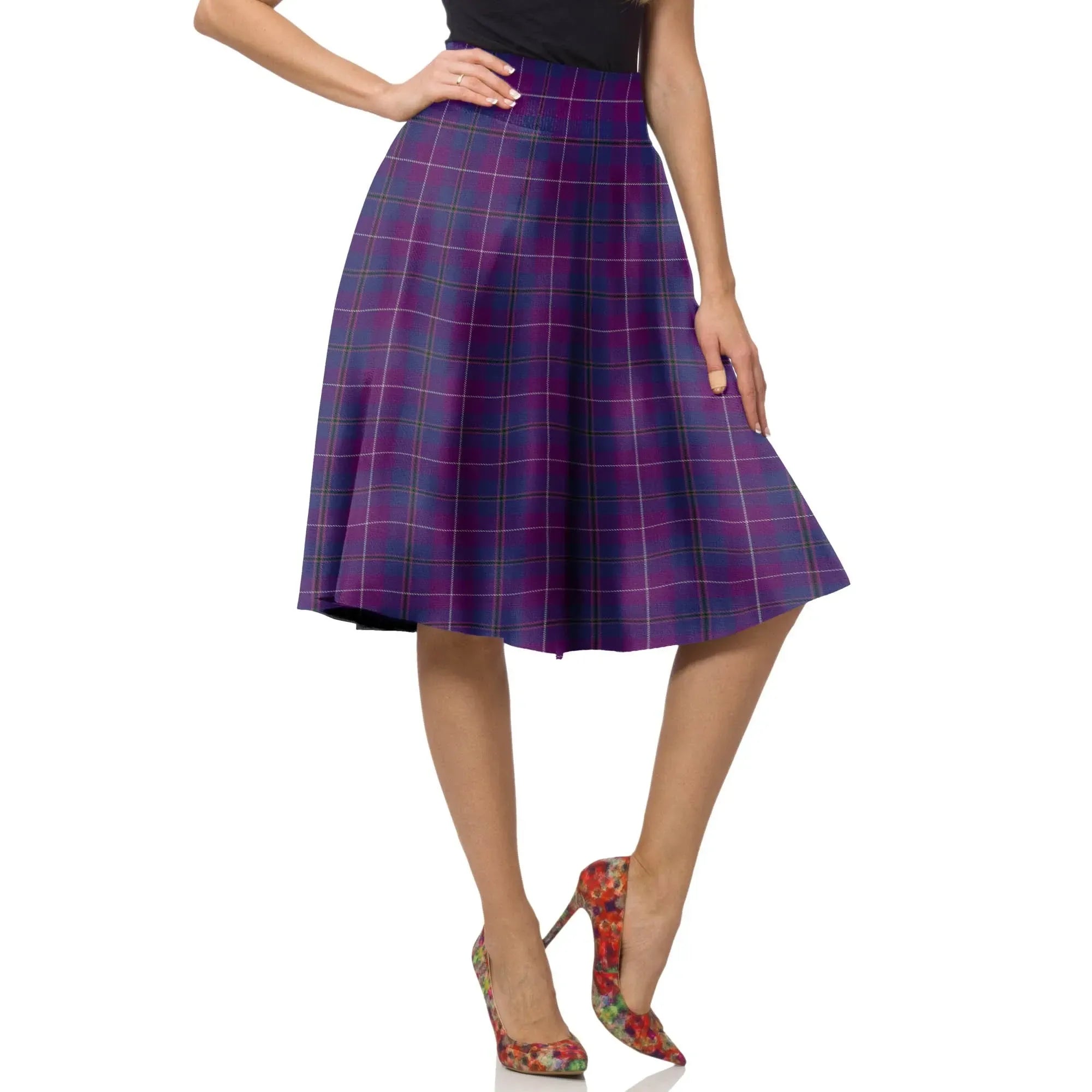 Smith Ancient Tartan Plaid Ladies Skirt