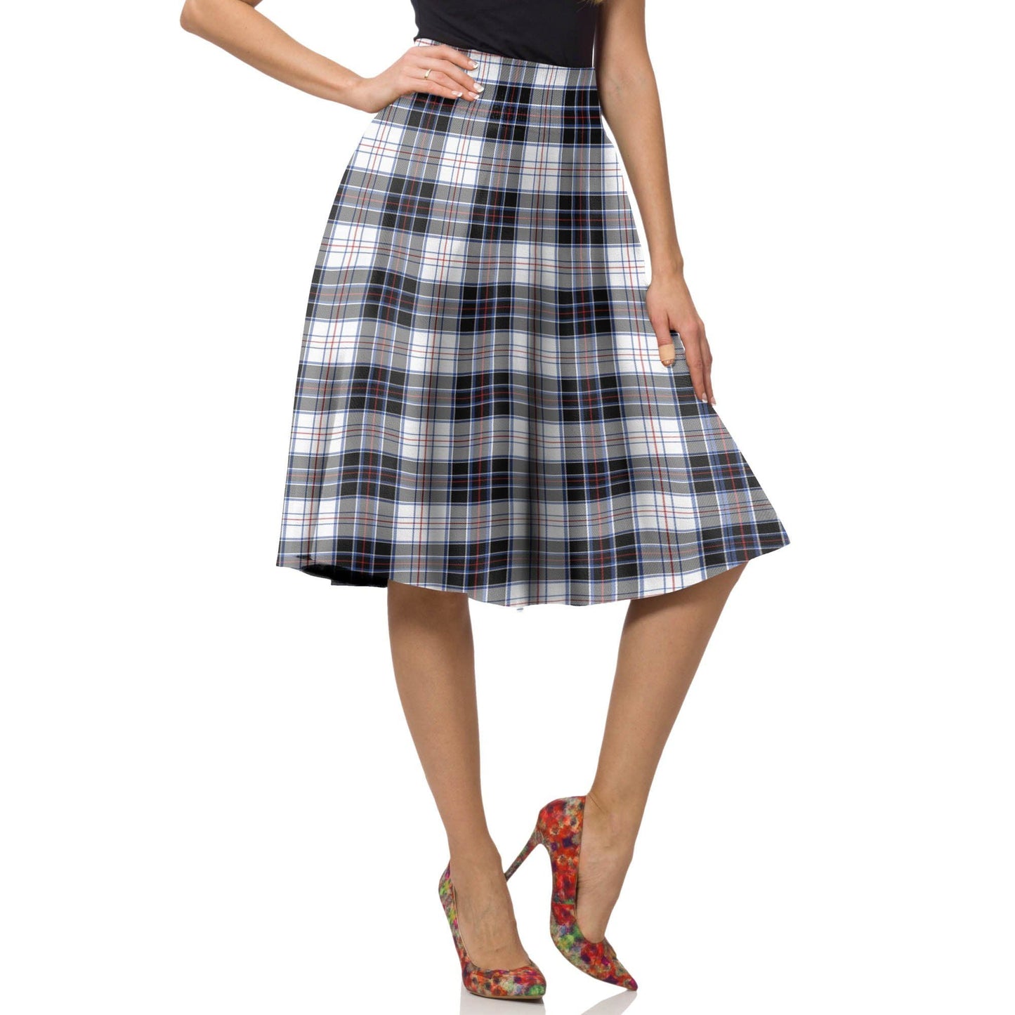 MacRae Dress Modern Tartan Plaid Ladies Skirt