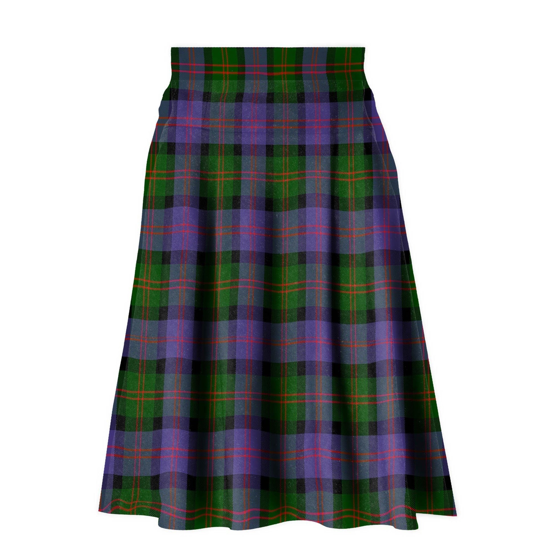 Blair Modern Tartan Plaid Ladies Skirt