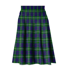 MacIntyre Hunting Modern Tartan Plaid Ladies Skirt