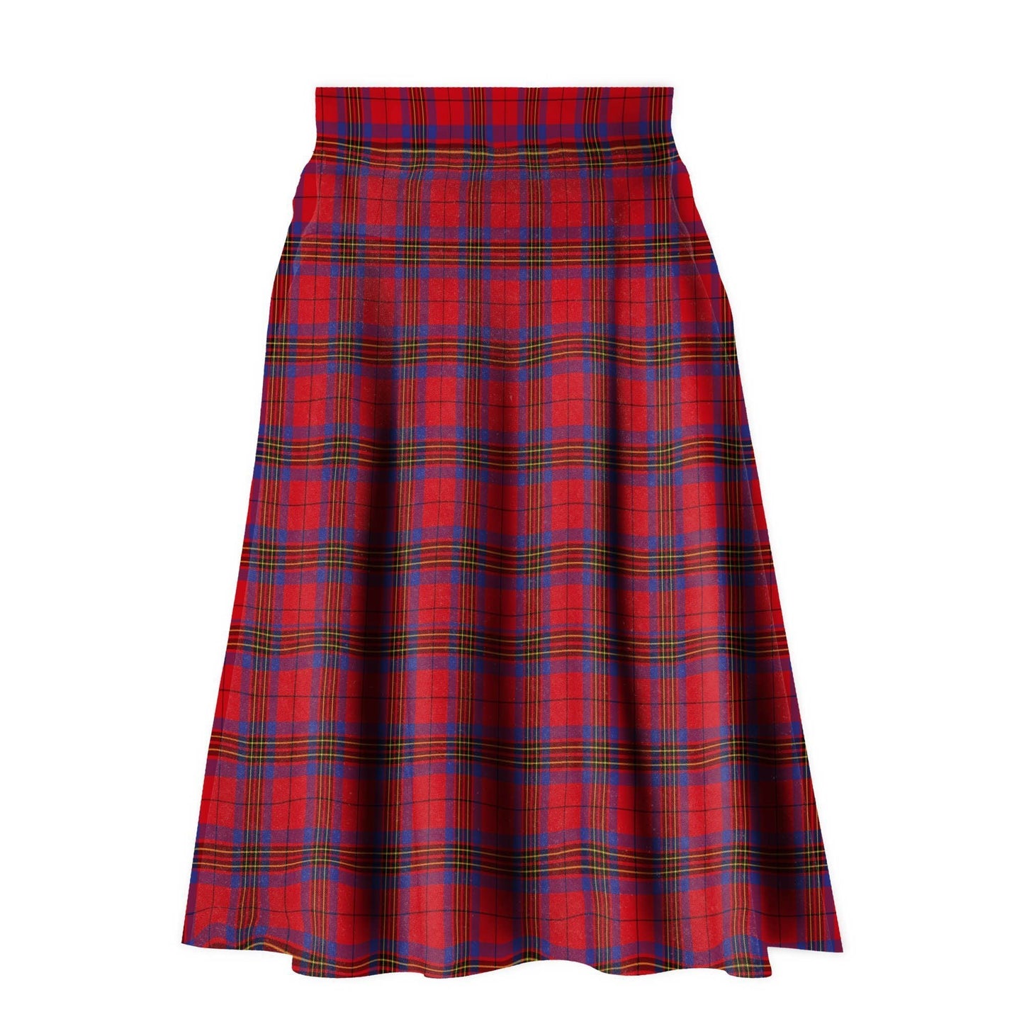 Leslie Modern Tartan Plaid Ladies Skirt