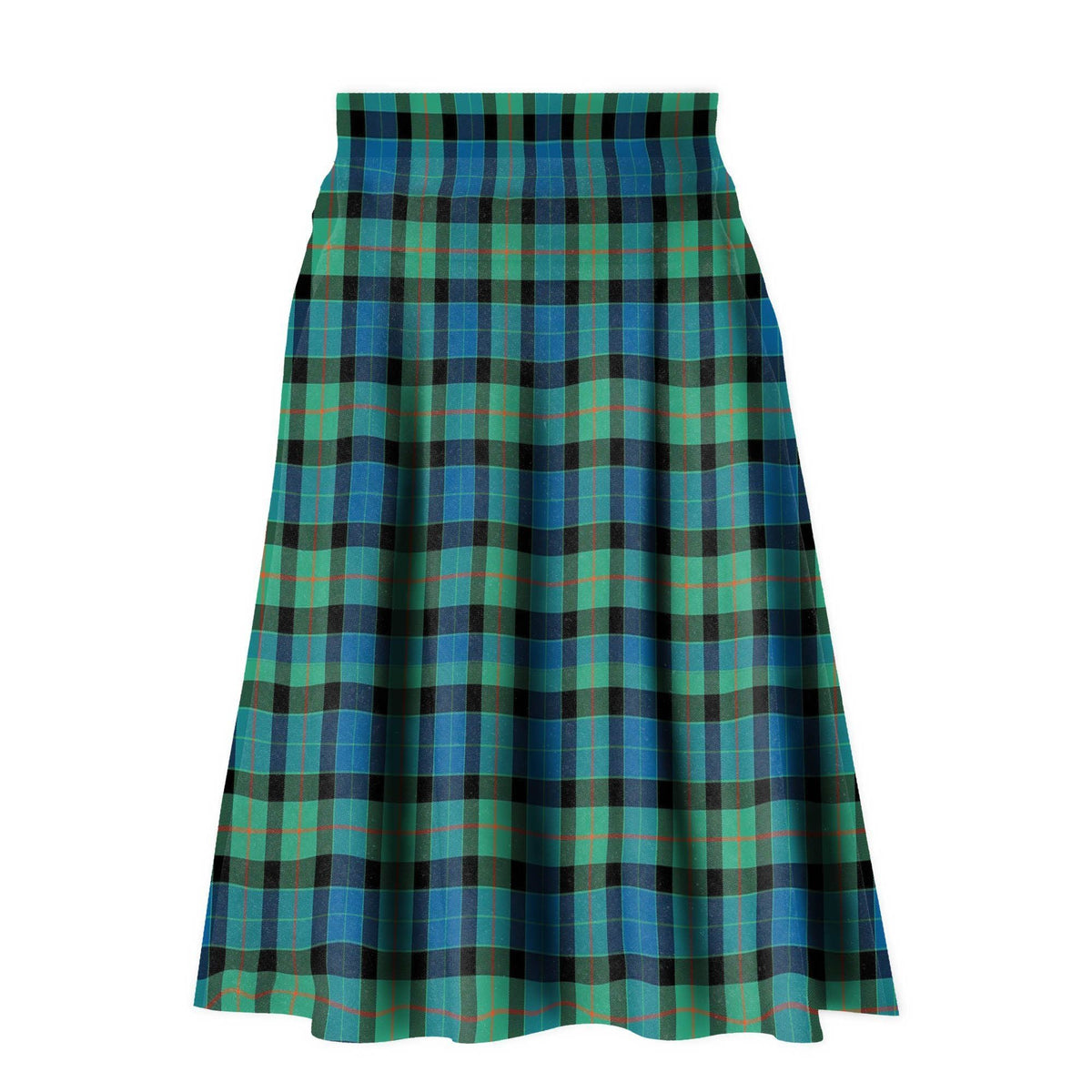 Gunn Ancient Tartan Plaid Ladies Skirt