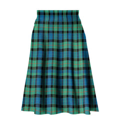 Gunn Ancient Tartan Plaid Ladies Skirt