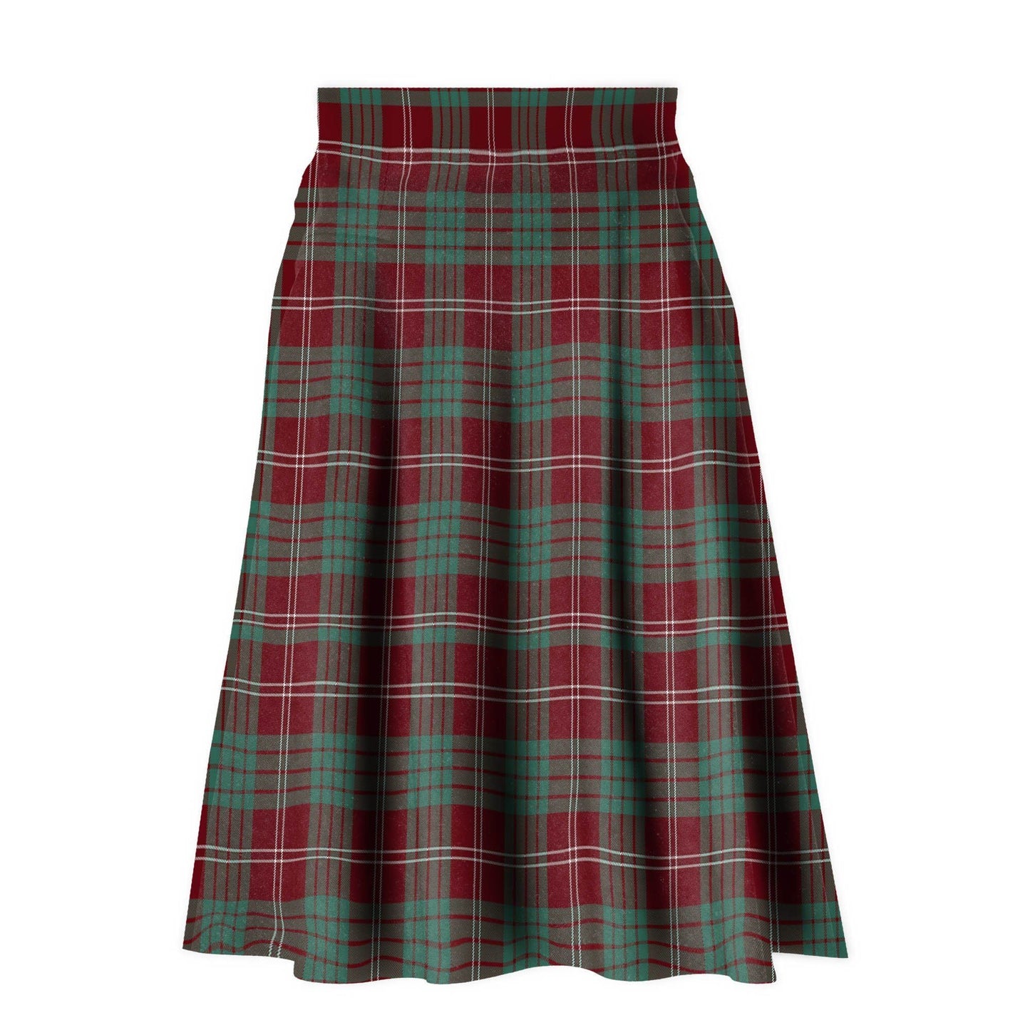 Crawford Modern Tartan Plaid Ladies Skirt