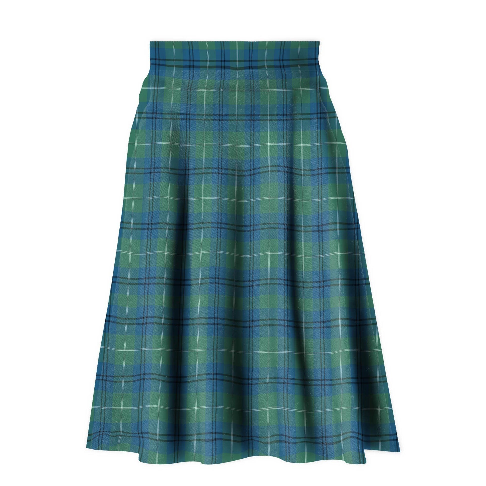 Oliphant Ancient Tartan Plaid Ladies Skirt