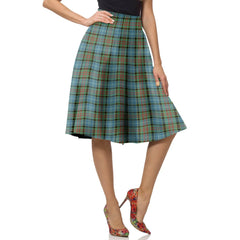 Paisley District Tartan Plaid Ladies Skirt