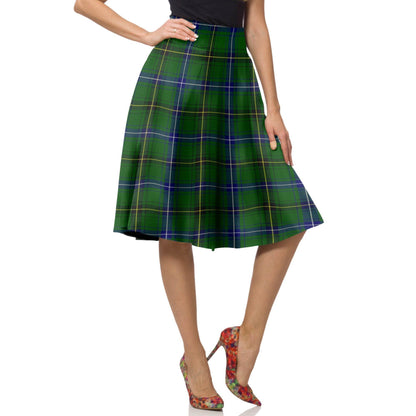 Henderson Modern Tartan Plaid Ladies Skirt