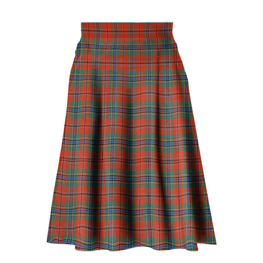 MacLean of Duart Ancient Tartan Plaid Ladies Skirt