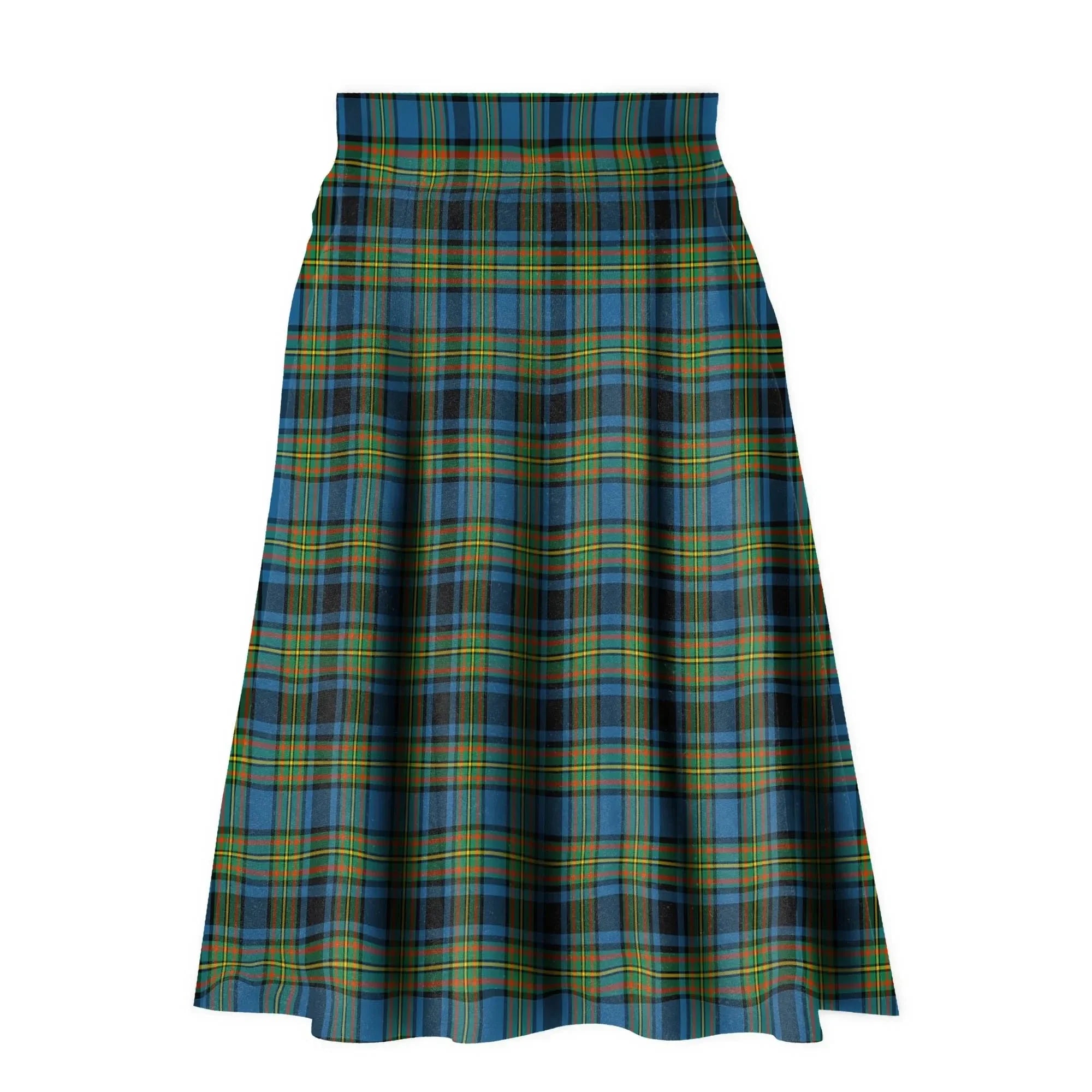 Gillies Ancient Tartan Plaid Ladies Skirt