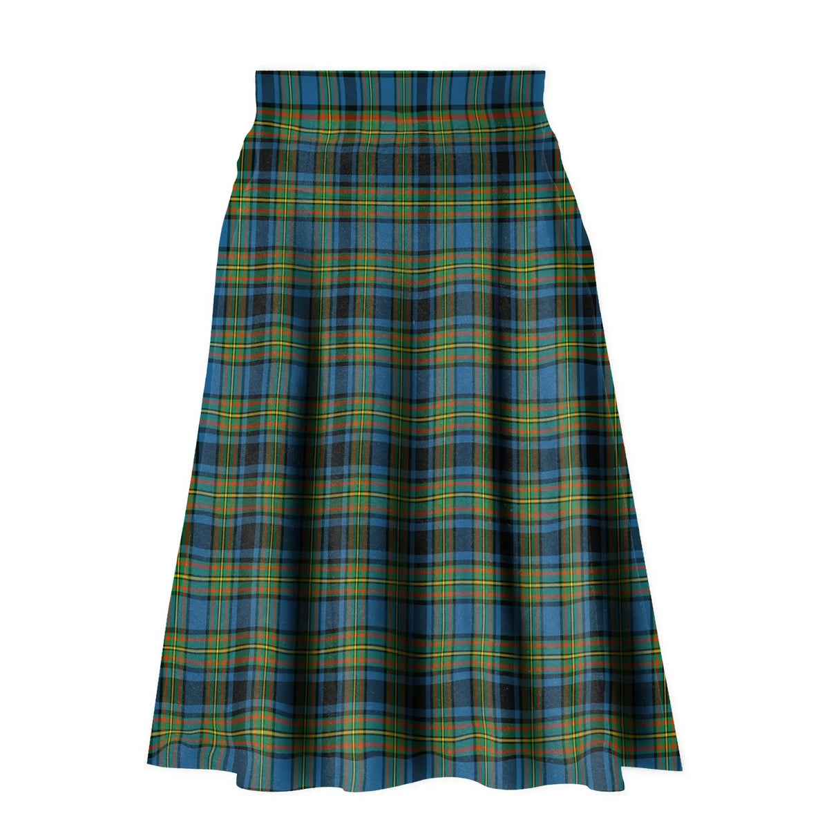 Gillies Ancient Tartan Plaid Ladies Skirt