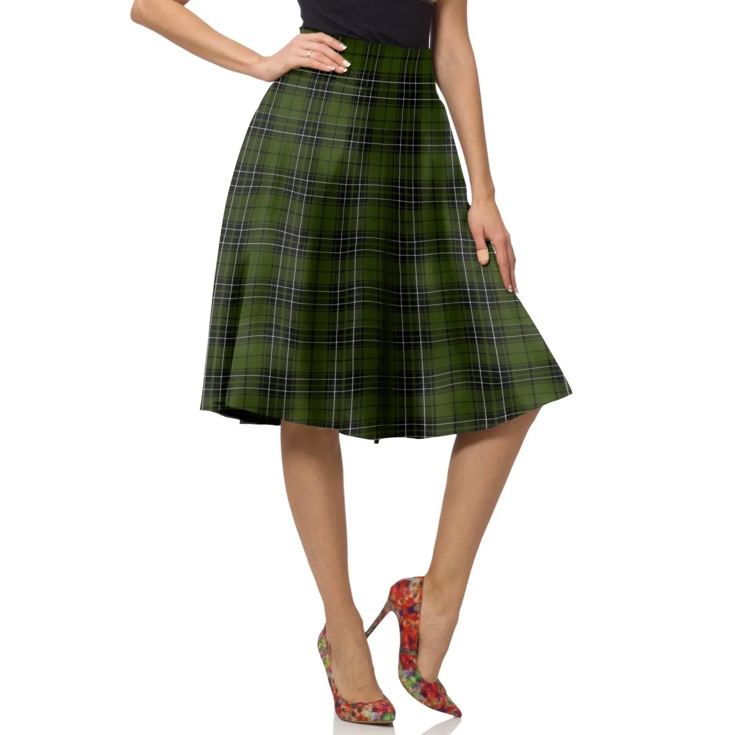 MacLean Hunting Tartan Plaid Ladies Skirt