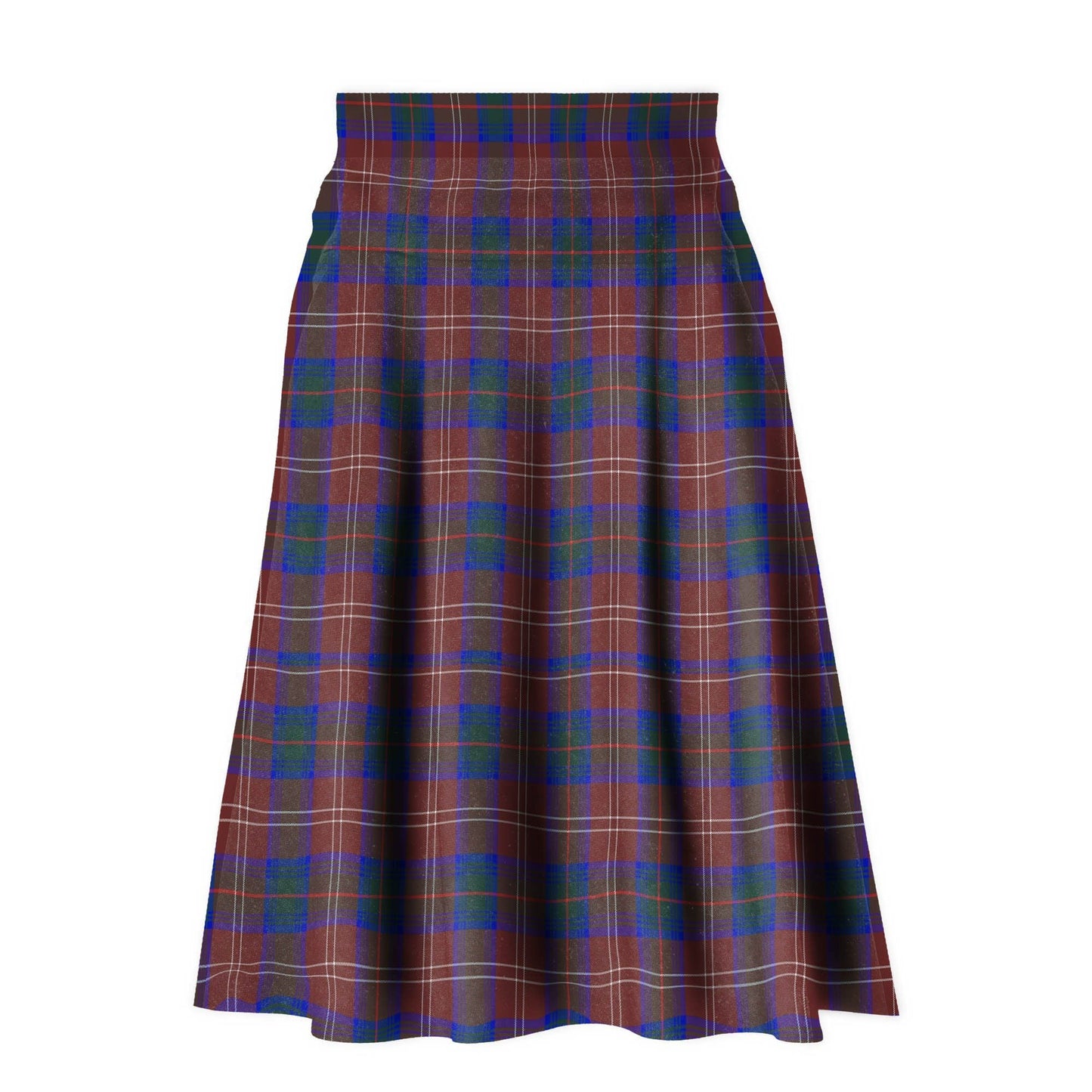 Chisholm Hunting Modern Tartan Plaid Ladies Skirt