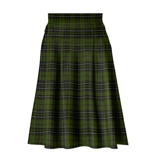 MacLean Hunting Tartan Plaid Ladies Skirt