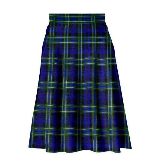 Arbuthnot Modern Tartan Plaid Ladies Skirt