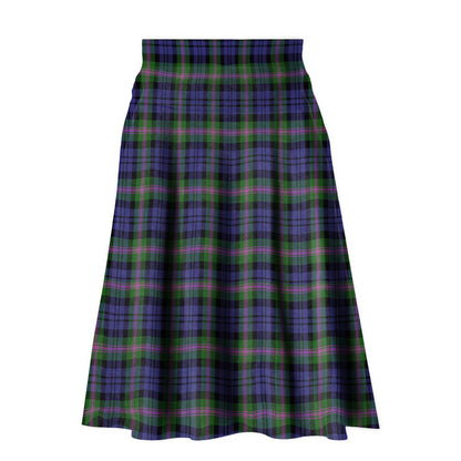 Baird Modern Tartan Plaid Ladies Skirt