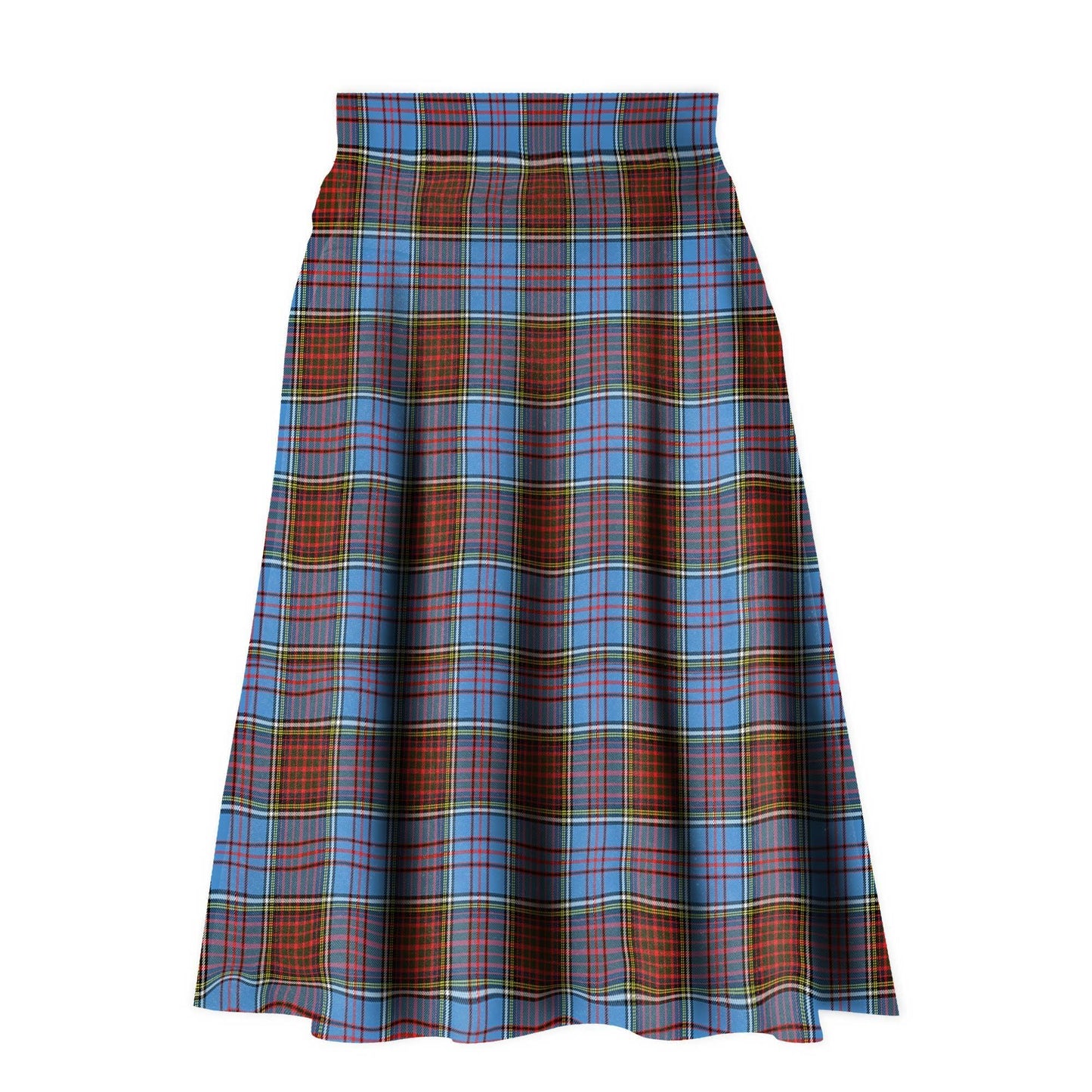 Anderson Modern Tartan Plaid Ladies Skirt