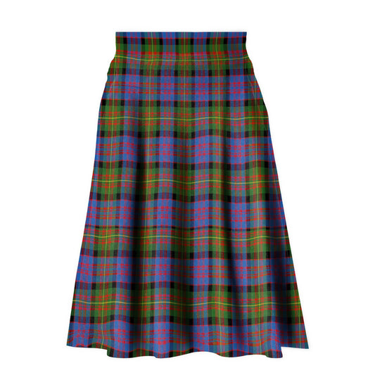 Carnegie Ancient Tartan Plaid Ladies Skirt