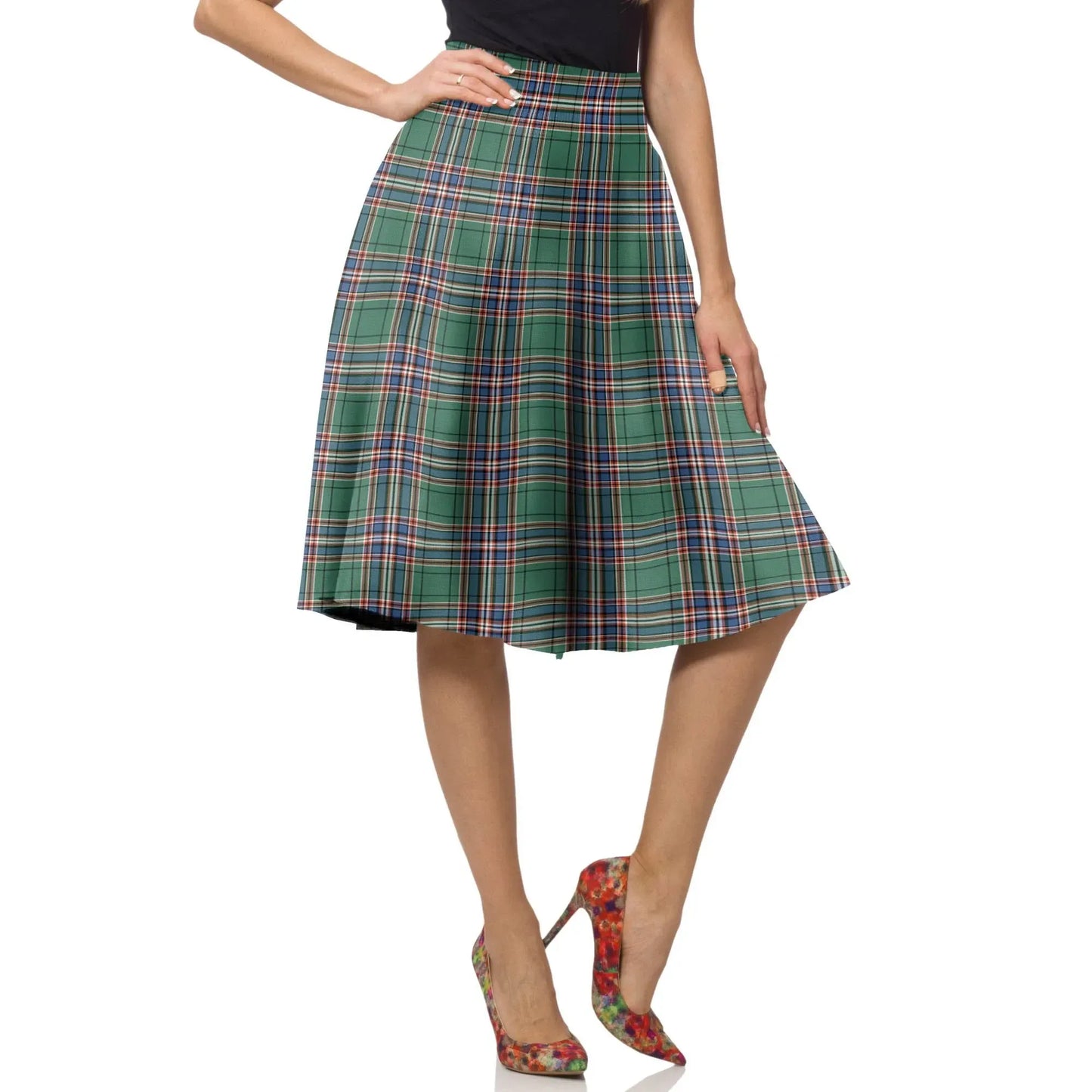 MacFarlane Hunting Ancient Tartan Plaid Ladies Skirt