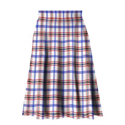 Boswell Modern Tartan Plaid Ladies Skirt