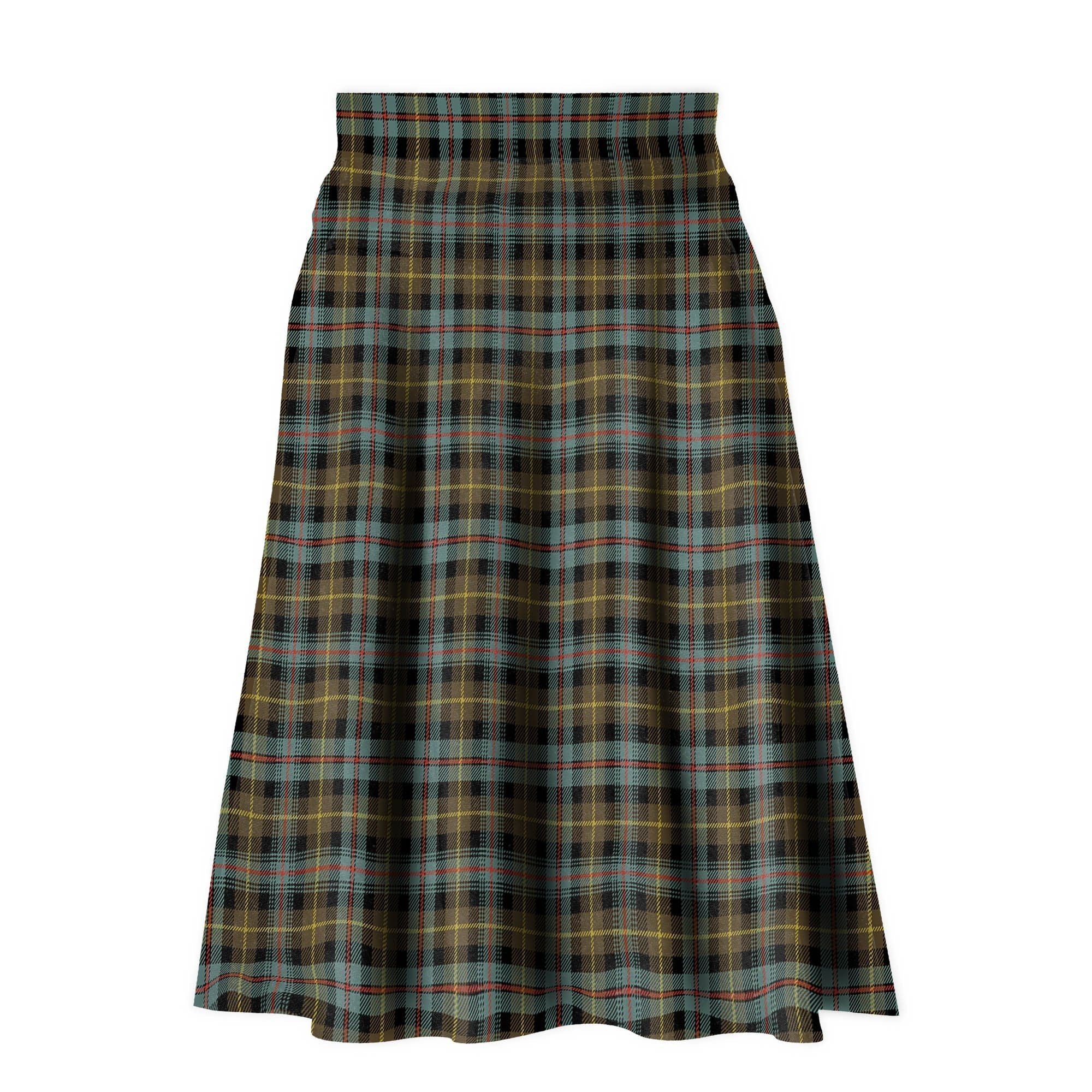 Farquharson Weathered Tartan Plaid Ladies Skirt