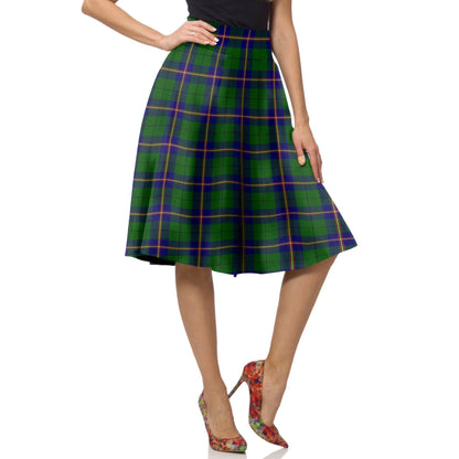 Carmichael Modern Tartan Plaid Ladies Skirt