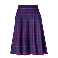 Pride of Glencoe Tartan Plaid Ladies Skirt