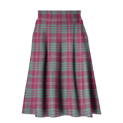 Crawford Ancient Tartan Plaid Ladies Skirt