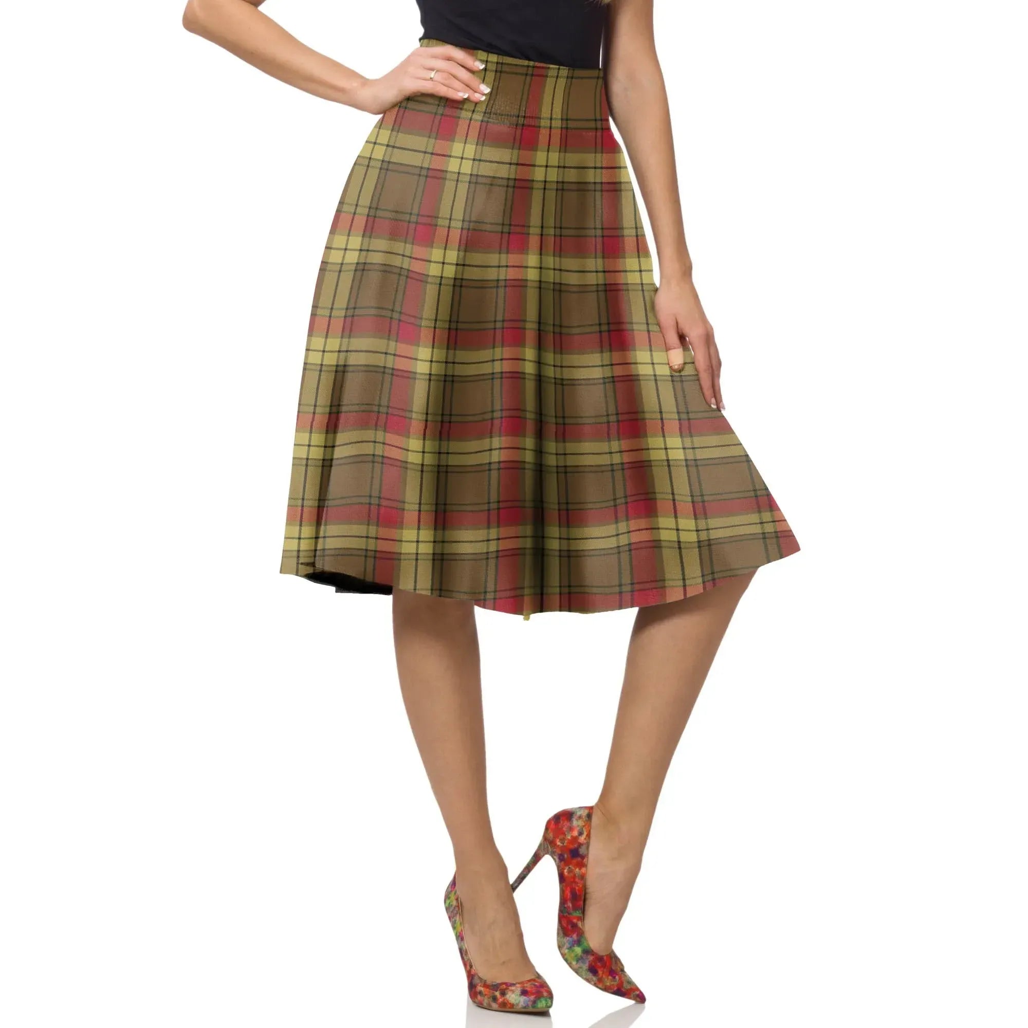 MacMillan Old Weathered Tartan Plaid Ladies Skirt