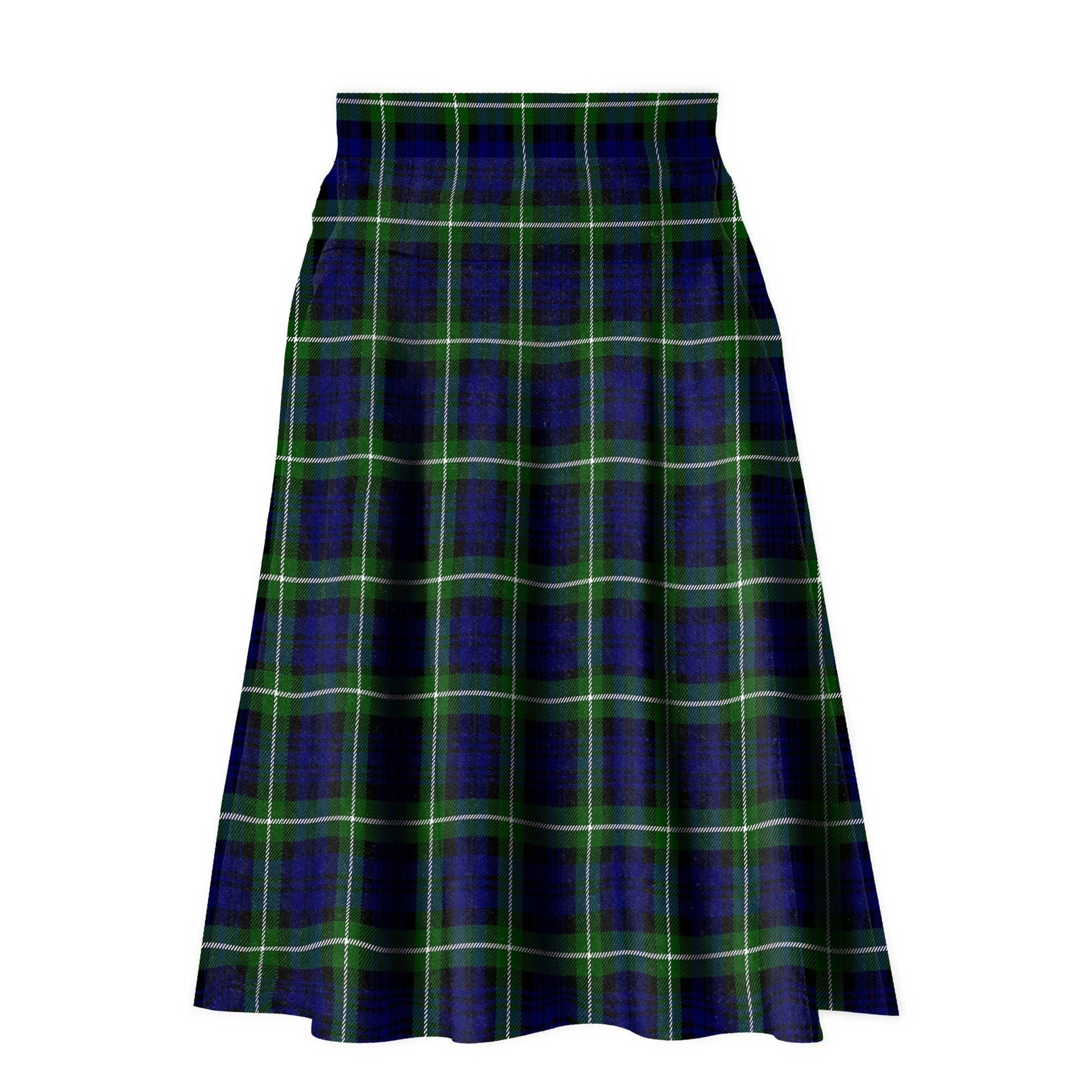 Lamont Modern Tartan Plaid Ladies Skirt