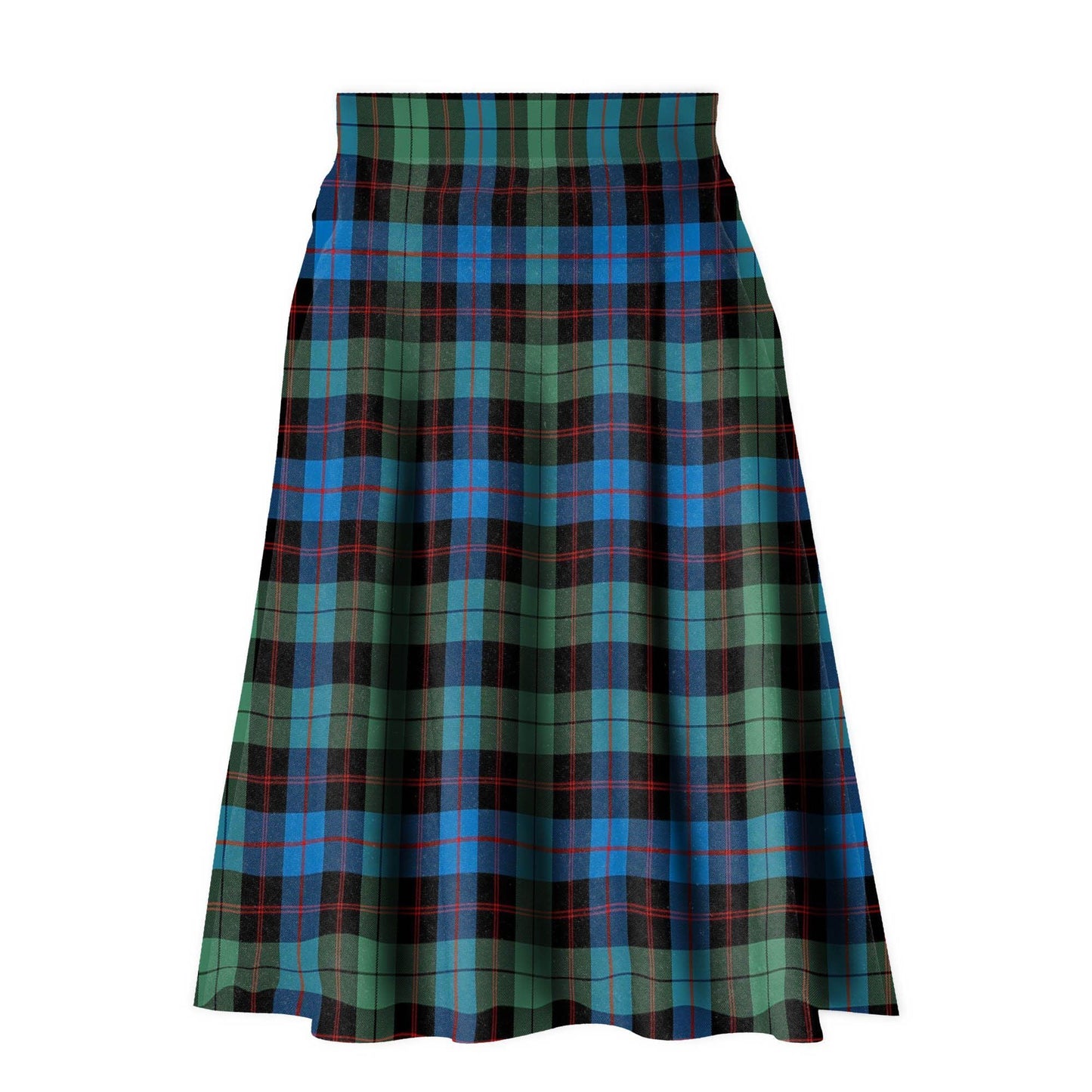 Guthrie Ancient Tartan Plaid Ladies Skirt