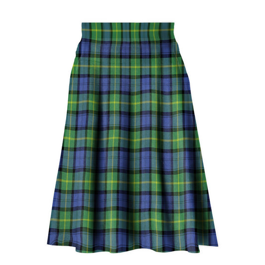 Gordon Old Ancient Tartan Plaid Ladies Skirt