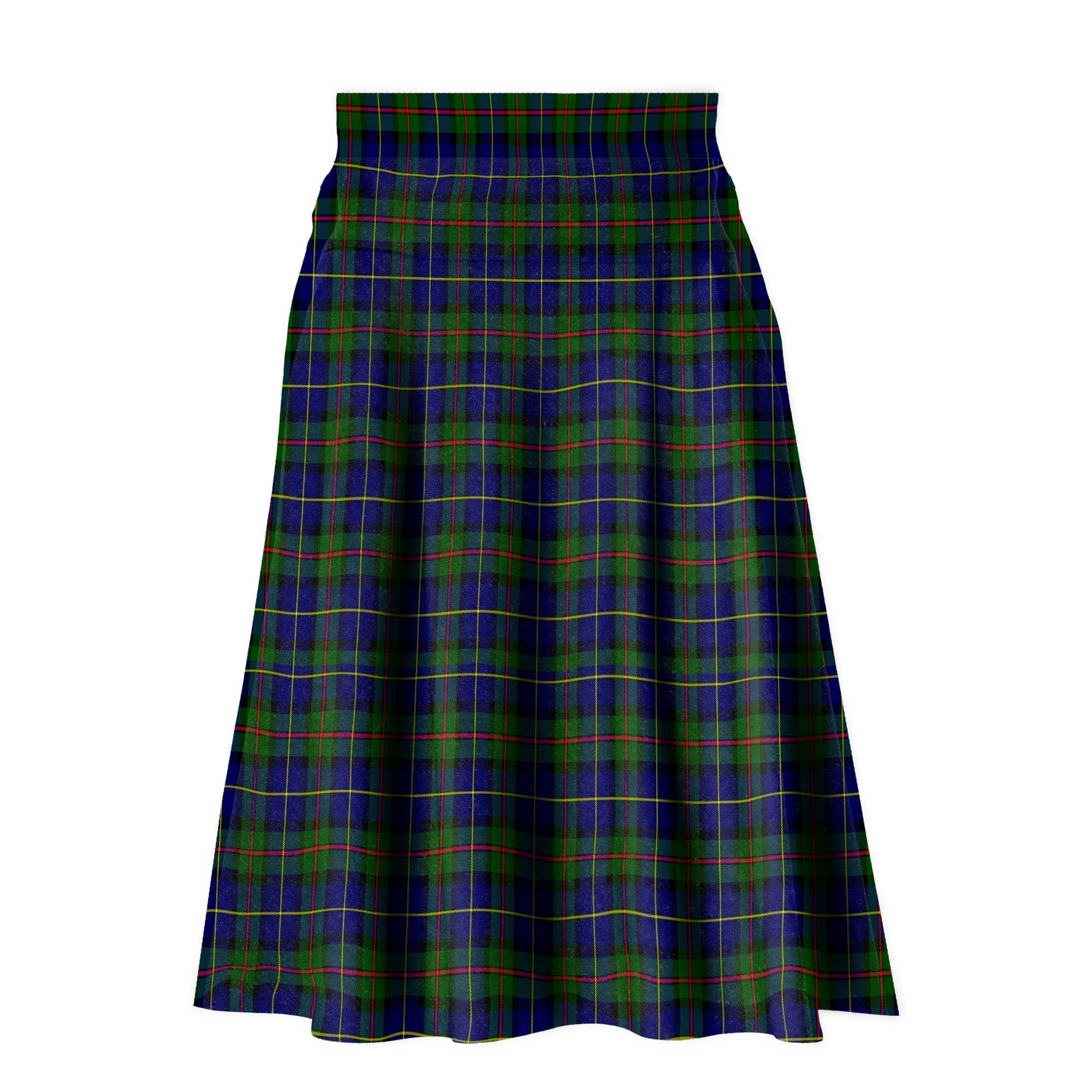 MacLeod of Harris Modern Tartan Plaid Ladies Skirt