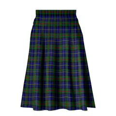 MacLeod of Harris Modern Tartan Plaid Ladies Skirt