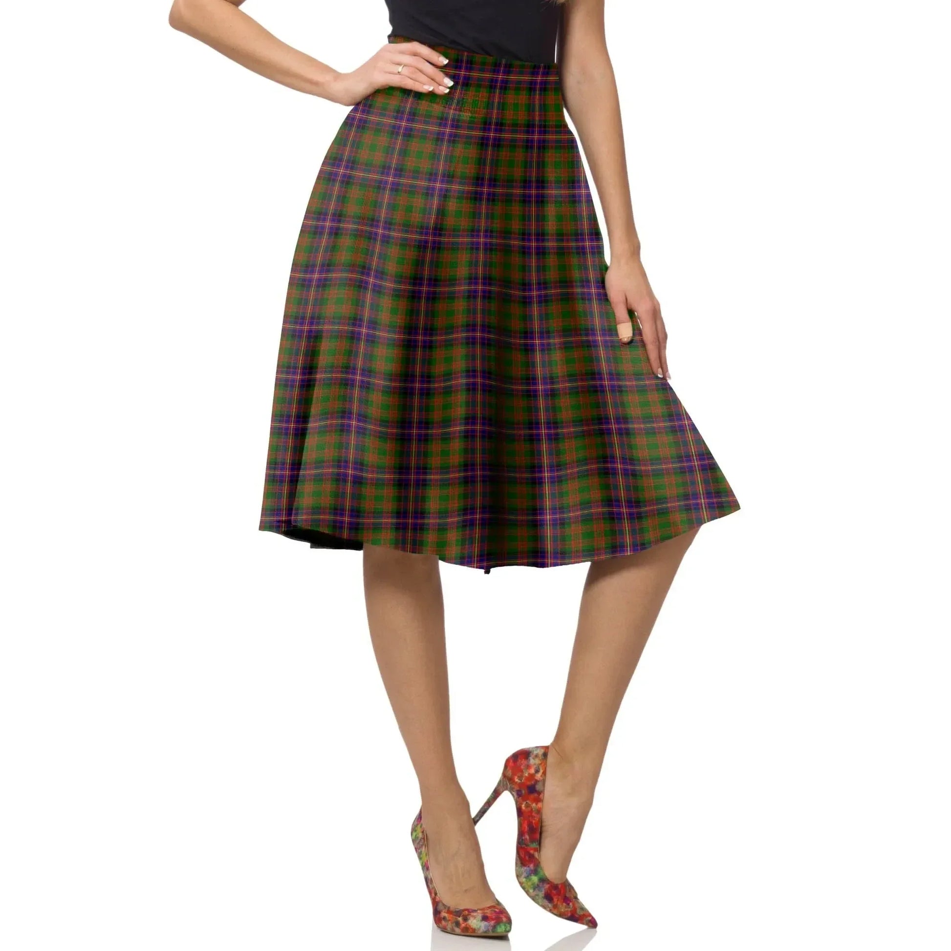 Cochrane Modern Tartan Plaid Ladies Skirt