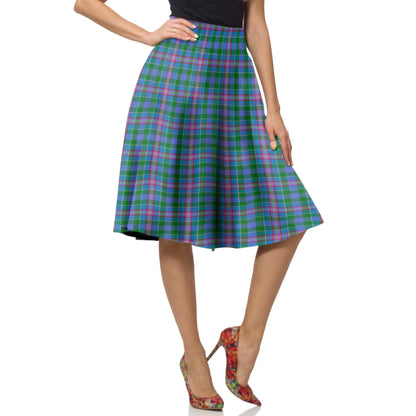 Pitcairn Hunting Tartan Plaid Ladies Skirt